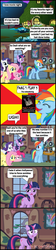 Size: 1048x4691 | Tagged: safe, artist:bronybyexception, fluttershy, pinkie pie, rainbow dash, rarity, twilight sparkle, pony, undead, unicorn, zombie, zombie pony, g4, 2013, annoyed, beating a dead pony, comic, floppy ears, hilarious in hindsight, lampshade hanging, parody, twilight sparkle is not amused, unamused, unicorn twilight