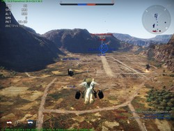 Size: 1024x768 | Tagged: safe, pegasus, pony, aircraft, april fools joke, game, war thunder, weapon