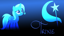 Size: 1920x1080 | Tagged: safe, artist:overmare, trixie, pony, unicorn, g4, cutie mark, female, mare, solo, wallpaper