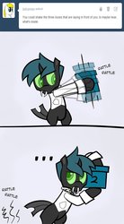 Size: 664x1203 | Tagged: safe, artist:firehazard14, changeling, comic, drstrangeling, tumblr, you don't say