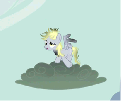 Size: 300x252 | Tagged: dead source, safe, screencap, derpy hooves, pegasus, pony, g4, season 2, the last roundup, animated, cropped, electrocution, female, i just don't know what went wrong, mare, solo