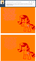 Size: 837x1400 | Tagged: artist needed, source needed, useless source url, safe, sunset shimmer, twilight sparkle, pony, g4, magic, sunset answers, text