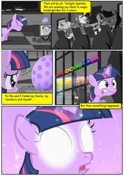 Size: 800x1132 | Tagged: safe, twilight sparkle, g4, comic, filly twilight sparkle, friendship is betrayal