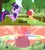 Size: 1438x1600 | Tagged: safe, screencap, applejack, twilight sparkle, g4, atomic rainboom, rainbow nuke, youtube caption