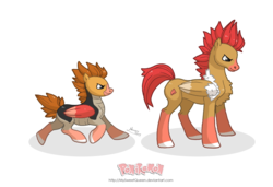 Size: 3000x2046 | Tagged: safe, artist:almairis, fearow, pegasus, pony, spearow, colt, duo, evolution chart, father and son, foal, male, pokémon, ponified, ponymon, simple background, stallion, transparent background
