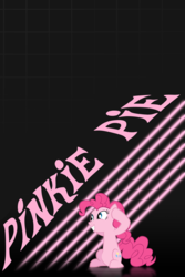 Size: 640x960 | Tagged: safe, pinkie pie, g4, iphone wallpaper, reflection, text