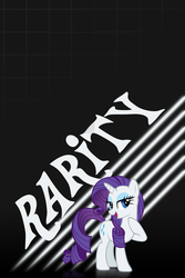 Size: 640x960 | Tagged: safe, rarity, pony, g4, iphone wallpaper, reflection, solo, text