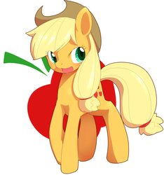 Size: 934x1000 | Tagged: safe, artist:tnmrhd0, applejack, earth pony, pony, g4, female, solo