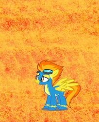 Size: 582x713 | Tagged: safe, spitfire, pegasus, pony, g4, female, fire, mare, phone wallpaper, solo