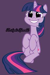 Size: 640x960 | Tagged: safe, twilight sparkle, g4, curled up, cute, faic, grin, happy, iphone wallpaper, sitting, smiling, squee, text, twiabetes