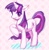 Size: 777x800 | Tagged: safe, artist:ko, twilight sparkle, pony, g4, female, pixiv, sketch, solo