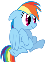 Size: 2787x3500 | Tagged: safe, artist:thelawn, rainbow dash, g4, simple background, transparent background, vector