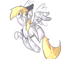 Size: 1280x1024 | Tagged: safe, artist:spanish-scoot, derpy hooves, pegasus, pony, g4, female, flying, mare, solo