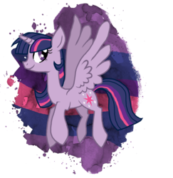 Size: 1277x1316 | Tagged: safe, artist:theicypony, twilight sparkle, alicorn, pony, g4, female, mare, simple background, solo, transparent background, twilight sparkle (alicorn)