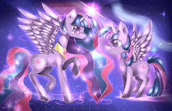 Size: 4500x2900 | Tagged: safe, artist:aquagalaxy, twilight sparkle, alicorn, pony, g4, self ponidox, twilight sparkle (alicorn)