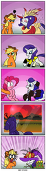 Size: 800x3000 | Tagged: safe, artist:stec-corduroyroad, applejack, pinkie pie, rarity, g4, comic, female, lesbian, ship:rarijack, shipping