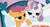 Size: 629x341 | Tagged: safe, screencap, scootaloo, sweetie belle, pony, g4, season 1, stare master, bed, bedroom eyes, female, filly, hush now quiet now, lesbian, long neck, long pony, out of context, pillow, ship:scootabelle, shipping, sweetie giraffe