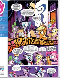 Size: 720x942 | Tagged: safe, artist:andy price, idw, official comic, g4, micro-series #3, my little pony micro-series, official, spoiler:comic, comic, idw advertisement, preview