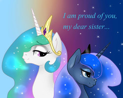 Size: 800x634 | Tagged: safe, artist:sugarcup, princess celestia, princess luna, alicorn, pony, g4