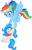 Size: 2543x4021 | Tagged: safe, artist:he4rtofcourage, rainbow dash, oc, g4