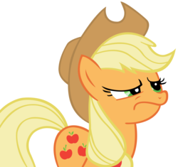 Size: 5263x4953 | Tagged: safe, artist:tardisbrony, applejack, g4, absurd resolution, faic, simple background, transparent background, vector