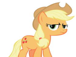 Size: 1600x1200 | Tagged: safe, artist:supermanxdlolol, applejack, g4, simple background, transparent background, vector