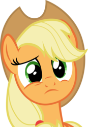 Size: 6000x8695 | Tagged: safe, artist:firestorm-can, applejack, g4, absurd resolution, simple background, transparent background, vector