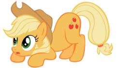 Size: 3612x2032 | Tagged: safe, artist:daydreamsyndrom, applejack, g4, simple background, transparent background, vector