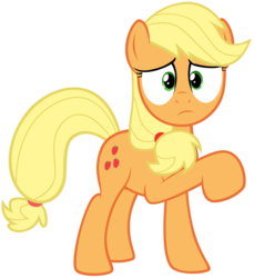 Size: 6413x7000 | Tagged: safe, artist:eugene-joe-c, applejack, g4, absurd resolution, simple background, transparent background, vector