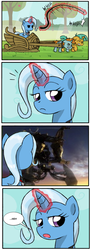 Size: 471x1300 | Tagged: safe, snails, snips, trixie, g4, command and conquer, ea, empire of the rising sun, exploitable meme, meh, meme, red alert 3, shogun executioner, unimpressed trixie meme