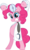 Size: 4970x8389 | Tagged: safe, artist:the-crusius, pinkie pie, earth pony, pony, g4, absurd resolution, bipedal, clothes, doctor, female, head mirror, mare, simple background, solo, stethoscope, transparent background, vector