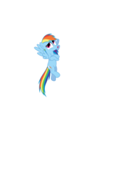 Size: 744x1052 | Tagged: safe, artist:thunderelemental, rainbow dash, g4, .svg available, simple background, svg, transparent background, vector