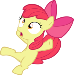 Size: 7482x7515 | Tagged: safe, artist:deadparrot22, apple bloom, g4, the show stoppers, absurd resolution, simple background, transparent background, vector