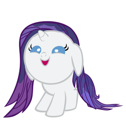 Size: 4000x3925 | Tagged: safe, artist:3d4d, rarity, pony, g4, babity, baby, baby pony, faic, female, filly, foal, solo, wet, wet mane, wet mane rarity, younger