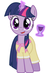 Size: 2048x2858 | Tagged: safe, artist:eagle1division, twilight sparkle, pony, g4, birthday dress, clothes, cute, dress, female, smiling, solo, twiabetes