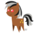 Size: 1024x970 | Tagged: safe, artist:lunarahartistry, oc, oc only, oc:star sparkler, bbbff, pointy ponies