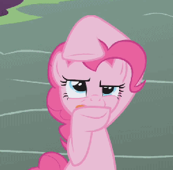 Size: 623x615 | Tagged: safe, pinkie pie, earth pony, pony, g4, animated, female, solo, tongue out