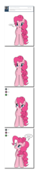 Size: 840x3488 | Tagged: safe, artist:dekomaru, pinkie pie, tumblr:ask twixie, g4, breaking the fourth wall, l.a. noire, tumblr