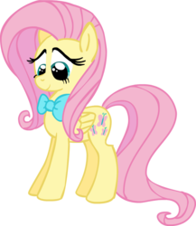 Size: 869x1000 | Tagged: safe, artist:stinkek, fluttershy, g4, bow