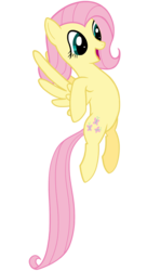 Size: 1500x2760 | Tagged: safe, artist:transparentpony, fluttershy, pegasus, pony, g4, belly, female, flying, full body, mare, simple background, solo, spread wings, transparent background, wings