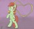 Size: 1280x1071 | Tagged: safe, artist:pirill, candy apples, pony, g4, 30 minute art challenge, apple family member, lasso, rope, solo