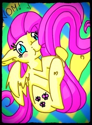 Size: 655x896 | Tagged: safe, artist:honorandpride, fluttershy, g4, blushing