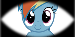 Size: 3000x1500 | Tagged: safe, artist:ashidaru, rainbow dash, pegasus, pony, g4, cute, dashabetes, female, smiling, solo