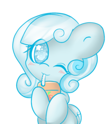 Size: 700x800 | Tagged: safe, artist:starlightlore, oc, oc only, oc:snowdrop, g4, cute, juice box, simple background, snowbetes, starry eyes, transparent background, wingding eyes