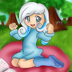 Size: 894x894 | Tagged: safe, artist:freefraq, oc, oc only, oc:snowdrop, human, book, clothes, humanized