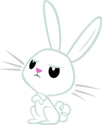 Size: 2000x2442 | Tagged: safe, artist:nero-narmeril, angel bunny, g4, male, simple background, solo, transparent background, vector