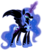 Size: 5408x6500 | Tagged: safe, artist:theshadowstone, nightmare moon, alicorn, pony, g4, absurd resolution, fangs, female, simple background, solo, transparent background