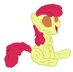 Size: 610x600 | Tagged: safe, artist:tggeko, apple bloom, g4, ask, fluffy, ponyville replies, tumblr