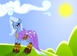 Size: 2000x1454 | Tagged: safe, artist:oblivinite, trixie, g4, boots