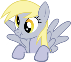 Size: 390x341 | Tagged: safe, artist:darkomegamk2, derpy hooves, pegasus, pony, g4, female, mare, scrunchy face